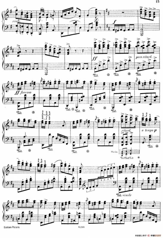 4首波兰民族舞曲 Op.55（Ⅳ）