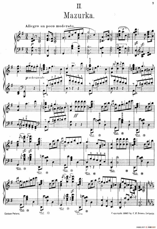 4首波兰民族舞曲 Op.55（Ⅱ）