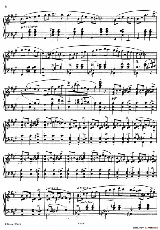 4首波兰民族舞曲 Op.55（Ⅰ）