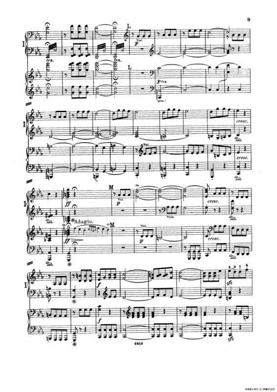 Symphony No.5 in c Minor Op.67（双钢琴版第1——2乐章）