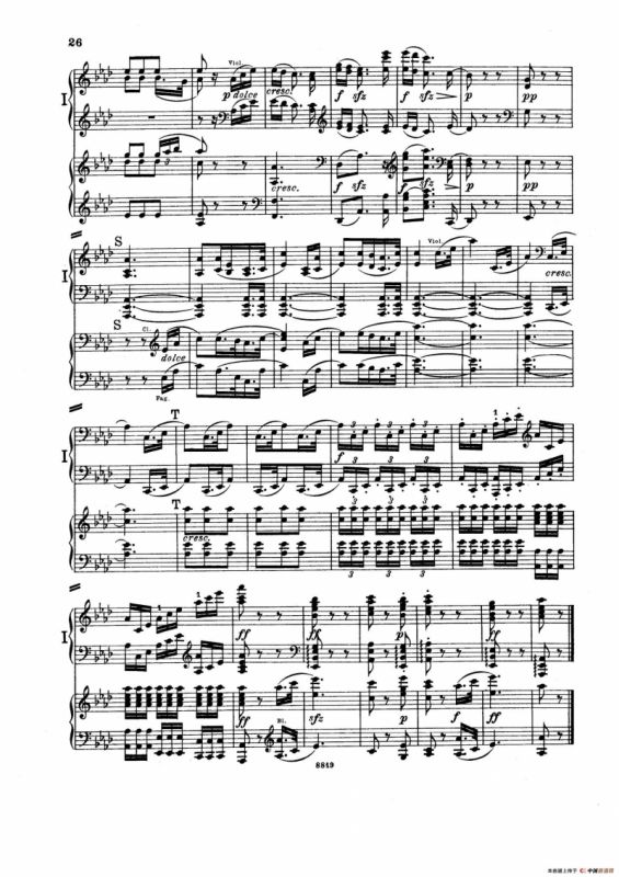 Symphony No.5 in c Minor Op.67（双钢琴版第1——2乐章）