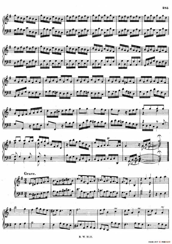 Concerto for Organ in G Major BWV 592（G大调管风琴协奏曲·钢琴独奏版）