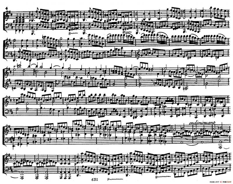 D大调小提琴协奏曲Op.61（钢琴版）