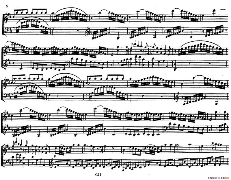 D大调小提琴协奏曲Op.61（钢琴版）