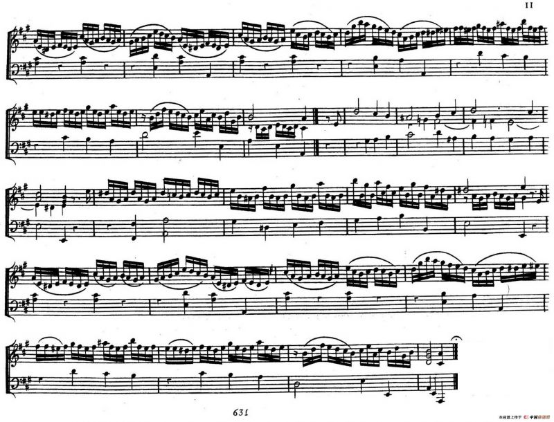 D大调小提琴协奏曲Op.61（钢琴版）