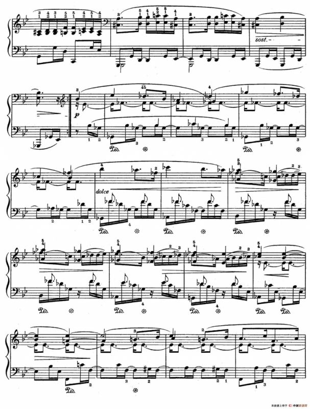 INTERMEZZO（8首钢琴小品第4首 Op.76，No.4.）