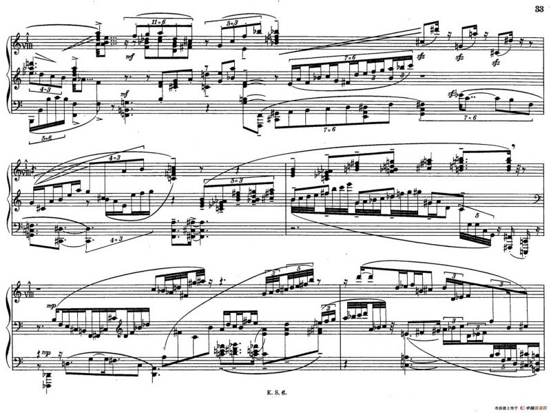 Piano Sonata No.2（第二钢琴奏鸣曲）（P33——42）