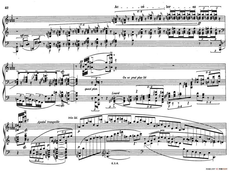 Piano Sonata No.2（第二钢琴奏鸣曲）（P33——42）
