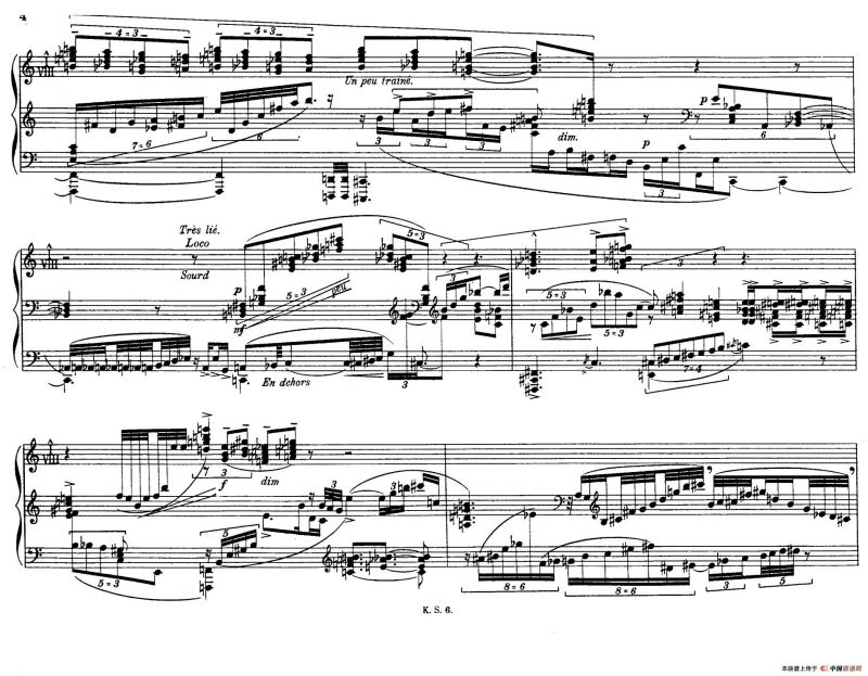 Piano Sonata No.2（第二钢琴奏鸣曲）（P3——22）