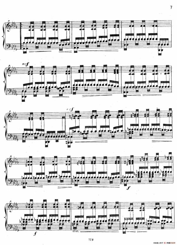 Grande Etude de Concert Tremolo Op.58（音乐会练习曲“震音”）