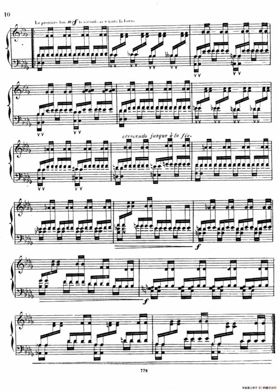 Grande Etude de Concert Tremolo Op.58（音乐会练习曲“震音”）