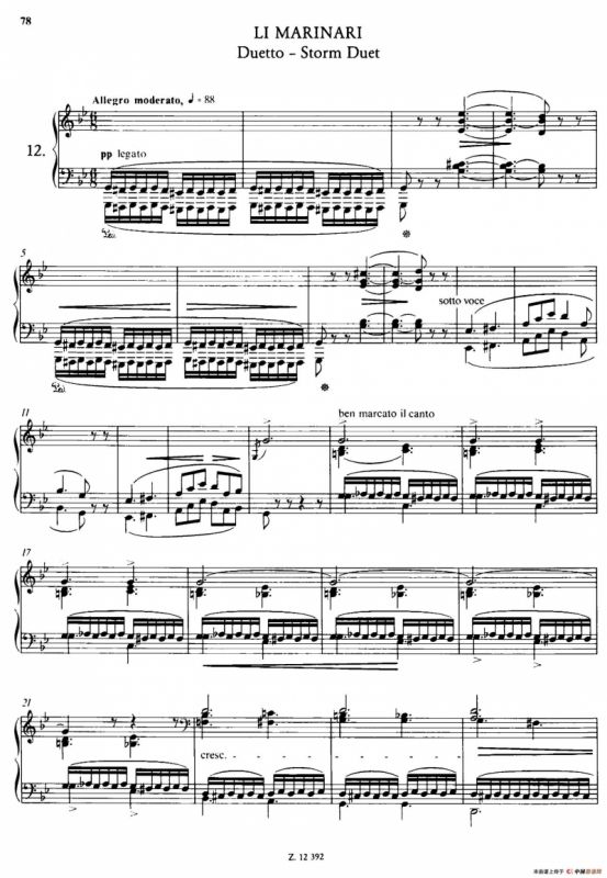 Soirées Musicales S.424（《音乐晚会（全12首）》第12首）