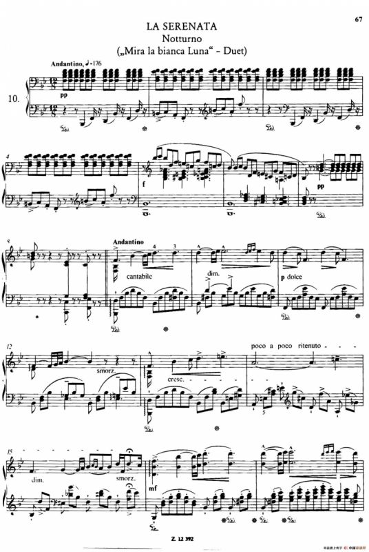 Soirées Musicales S.424（《音乐晚会（全12首）》第10首）