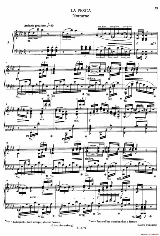 Soirées Musicales S.424（《音乐晚会（全12首）》第8首）