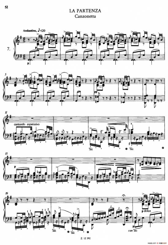 Soirées Musicales S.424（《音乐晚会（全12首）》第7首）