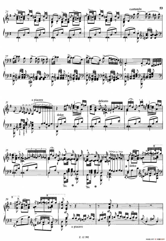 Soirées Musicales S.424（《音乐晚会（全12首）》第7首）