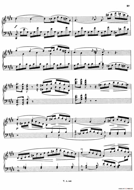 升c小调第一钢琴奏鸣曲（Op.6）