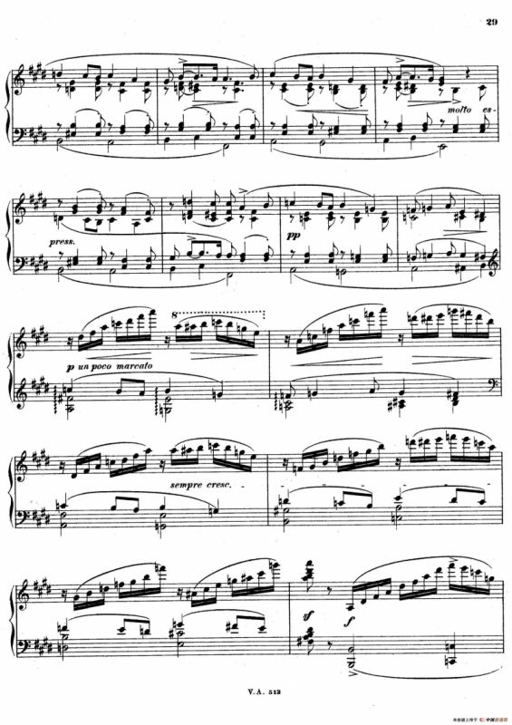 升c小调第一钢琴奏鸣曲（Op.6）