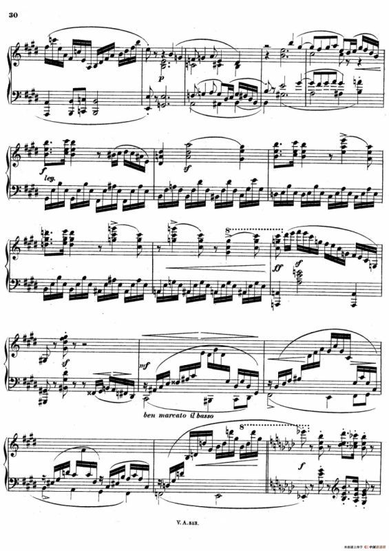 升c小调第一钢琴奏鸣曲（Op.6）