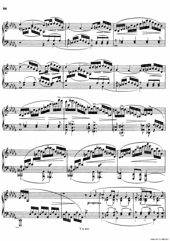 升c小调第一钢琴奏鸣曲（Op.6）