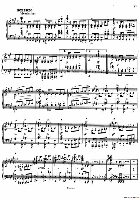 升c小调第一钢琴奏鸣曲（Op.6）