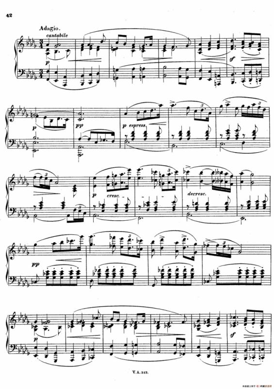 升c小调第一钢琴奏鸣曲（Op.6）