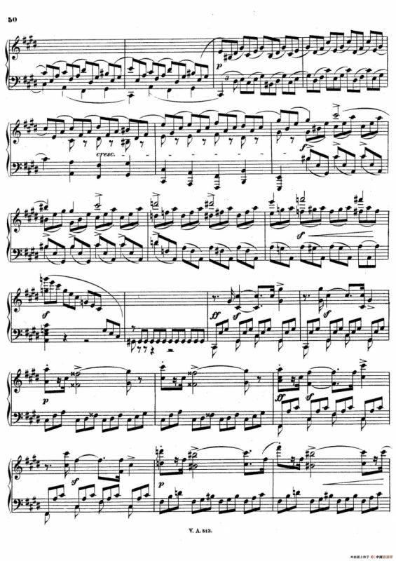 升c小调第一钢琴奏鸣曲（Op.6）