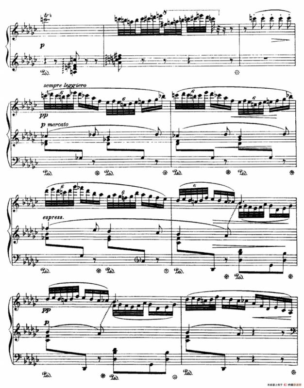 13 Barcarolles, Barcarolle（No. 3）