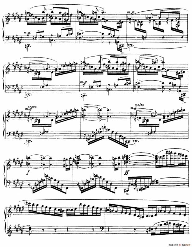 13 Barcarolles, Barcarolle（No. 3）