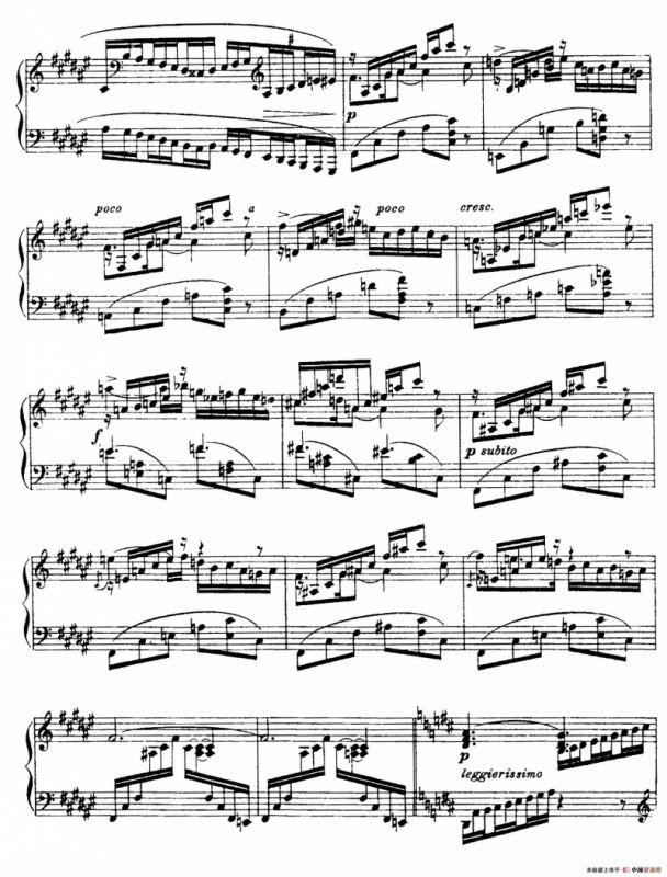 13 Barcarolles, Barcarolle（No. 3）