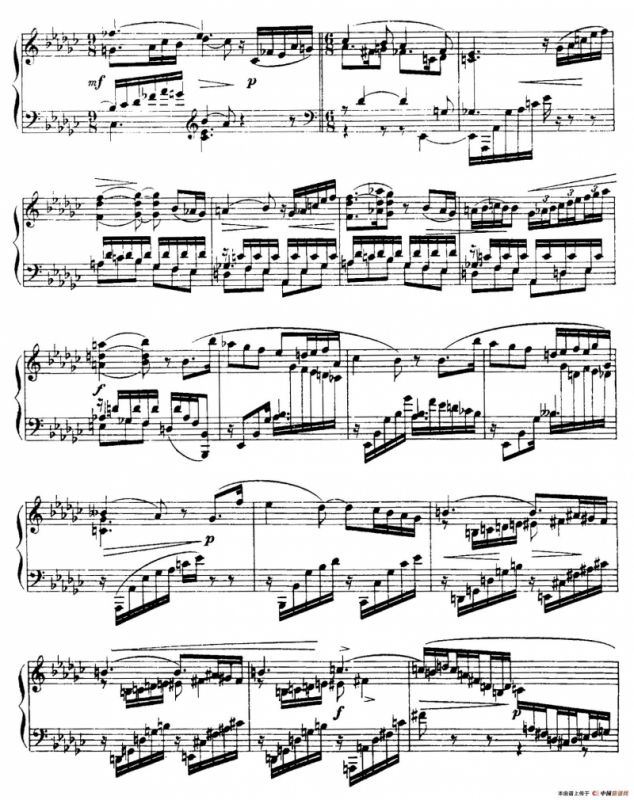 13 Barcarolles, Barcarolle（No. 3）