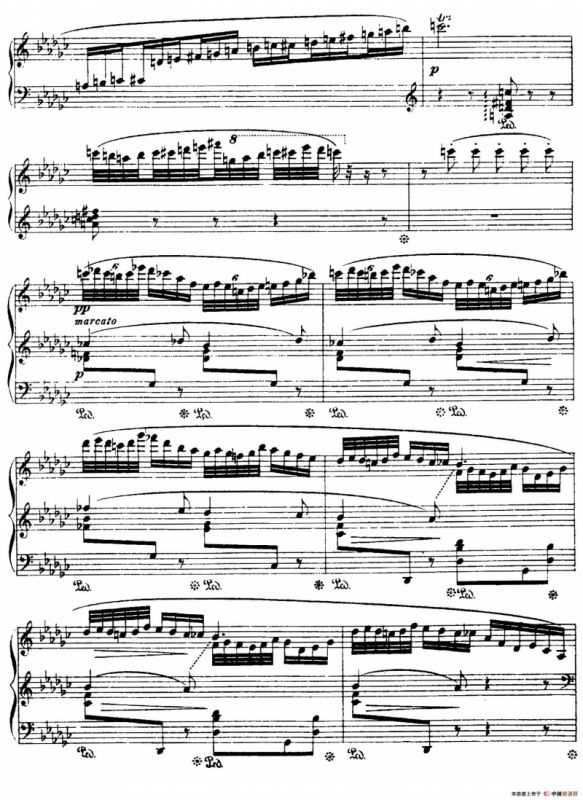 13 Barcarolles, Barcarolle（No. 3）