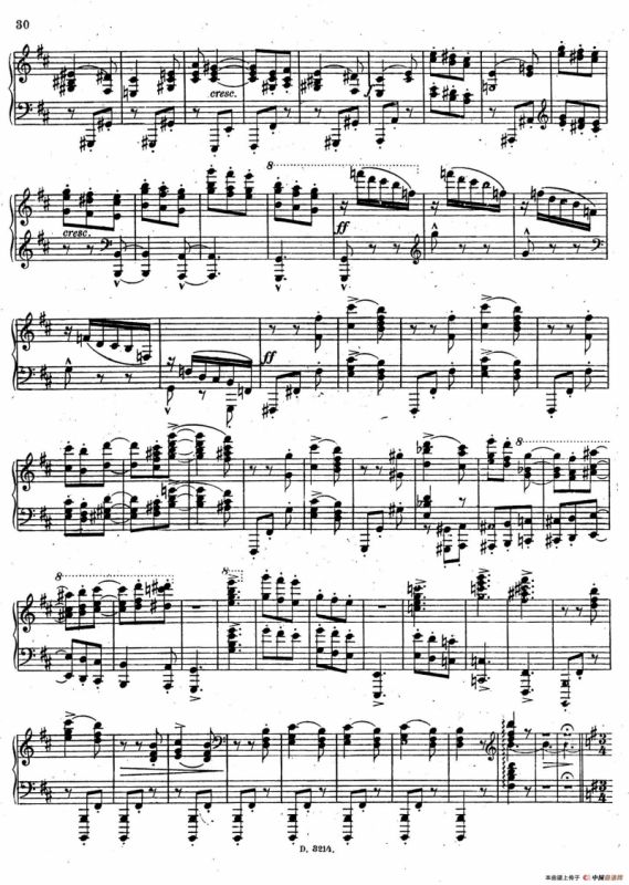 Four Pieces 4首小品 Op.2（Ⅳ）