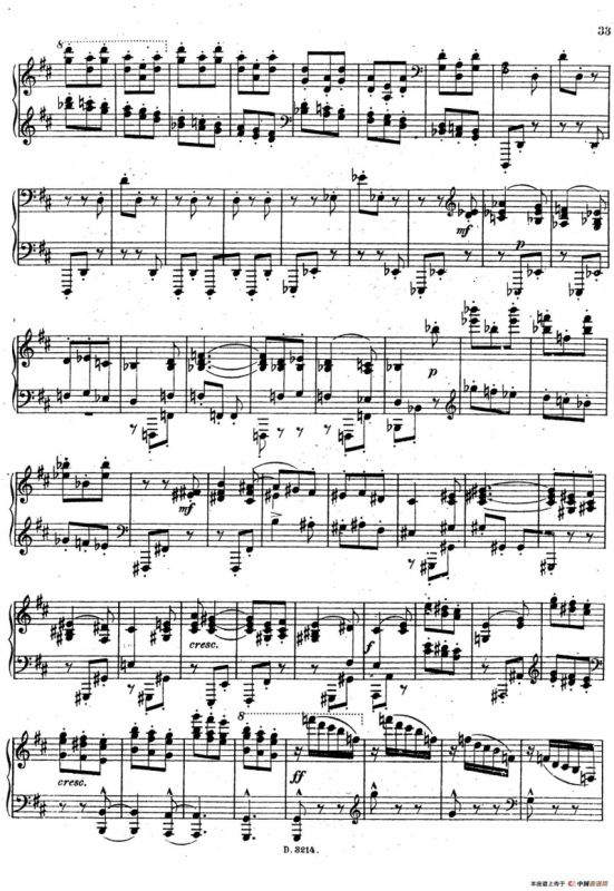 Four Pieces 4首小品 Op.2（Ⅳ）