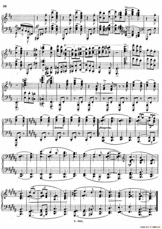 Four Pieces 4首小品 Op.2（Ⅳ）