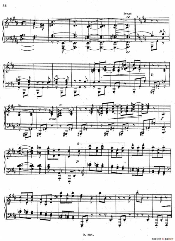 Four Pieces 4首小品 Op.2（Ⅳ）