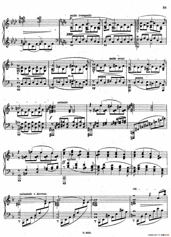 Four Pieces 4首小品 Op.2（Ⅲ）