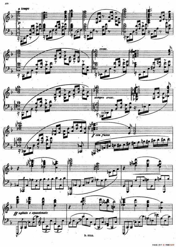 Four Pieces 4首小品 Op.2（Ⅲ）