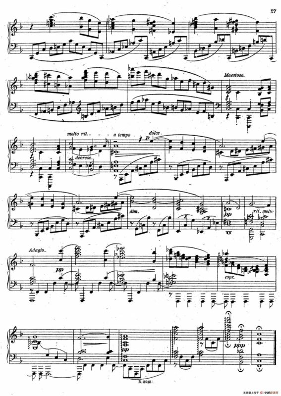 Four Pieces 4首小品 Op.2（Ⅲ）