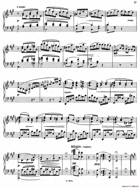 Four Pieces 4首小品 Op.2（Ⅱ）