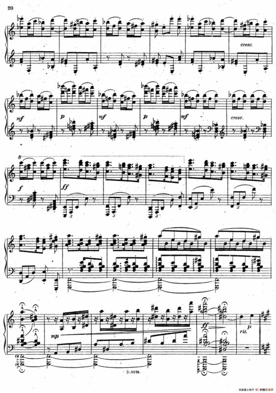 Four Pieces 4首小品 Op.2（Ⅱ）