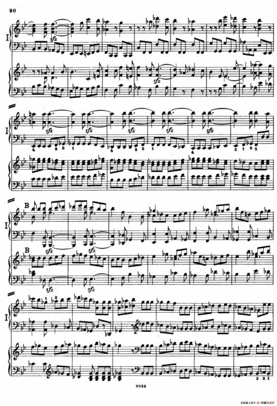 d小调第九交响曲 Op.125（双钢琴P83——92）