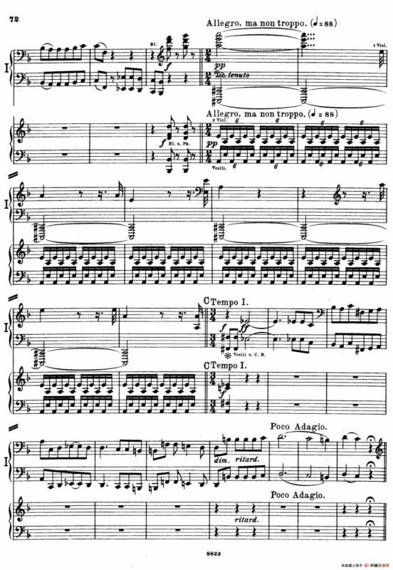 d小调第九交响曲 Op.125（双钢琴P63——72）