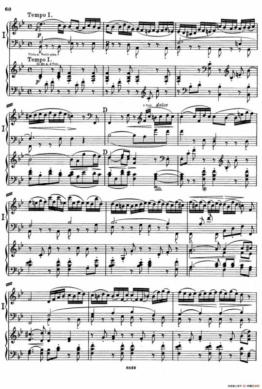 d小调第九交响曲 Op.125（双钢琴P53——62）