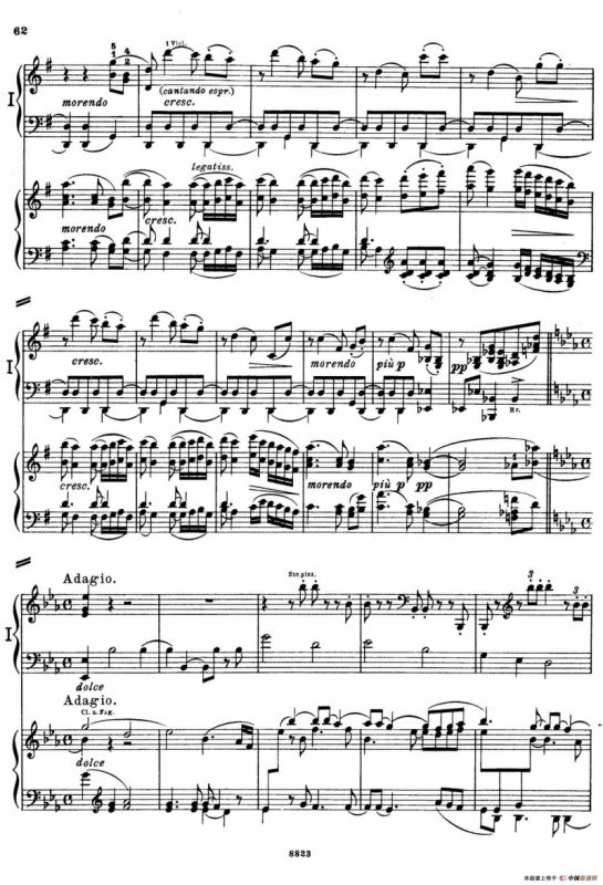 d小调第九交响曲 Op.125（双钢琴P53——62）