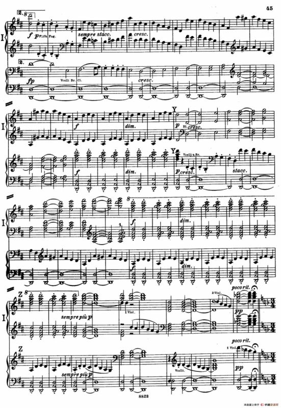 d小调第九交响曲 Op.125（双钢琴P43——52）