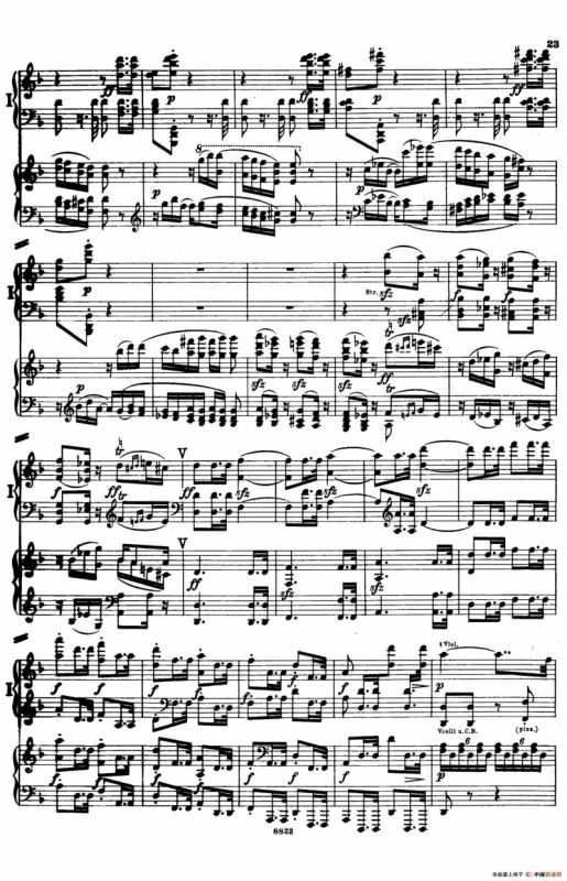 d小调第九交响曲 Op.125（双钢琴P23——32）