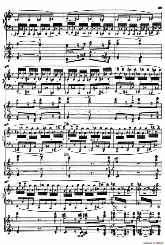 d小调第九交响曲 Op.125（双钢琴P23——32）