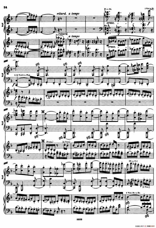 d小调第九交响曲 Op.125（双钢琴P13——22）