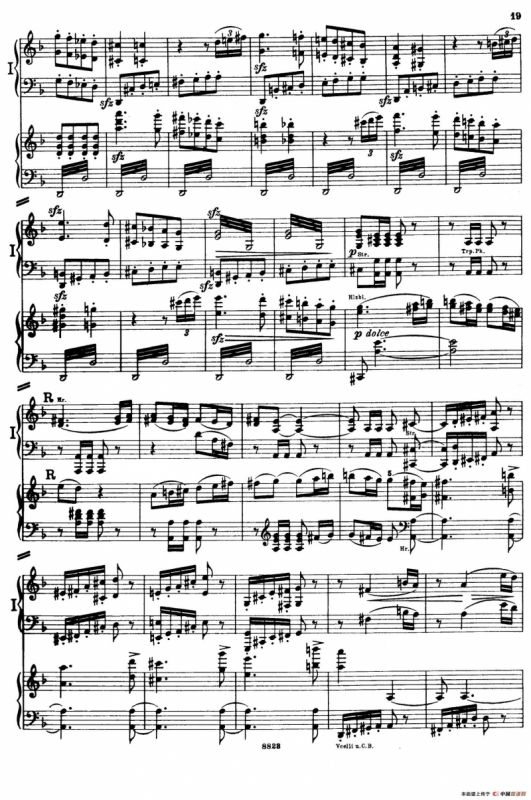 d小调第九交响曲 Op.125（双钢琴P13——22）